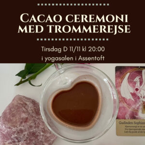 Cacao ceremoni med trommerejse